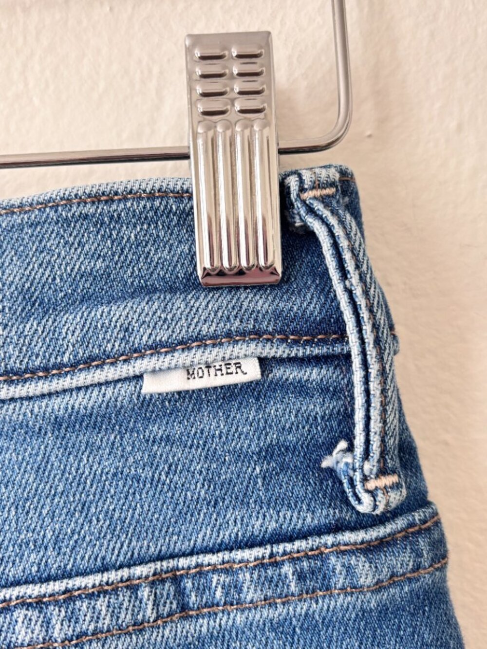 MOTHER The Desperado Heel Jeans in Work Hard Play Hard - Picture 10 of 13